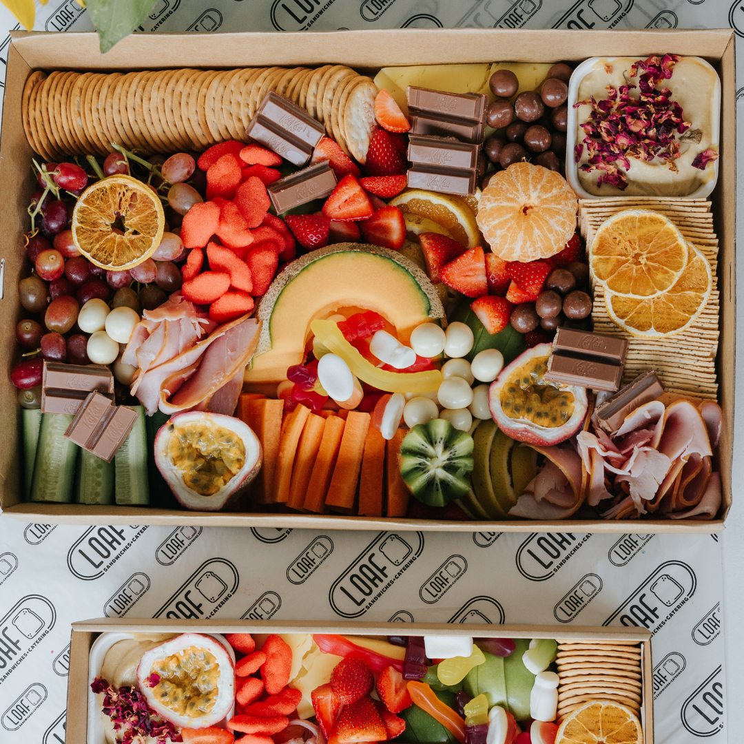 KIDS FRUIT, VEGGIE + CHEESE PLATTER