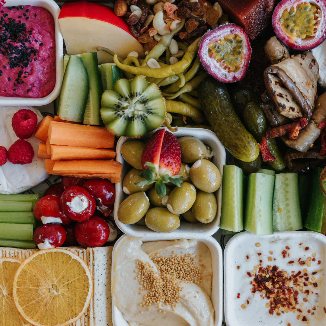 CHEESE + DIP PLATTER