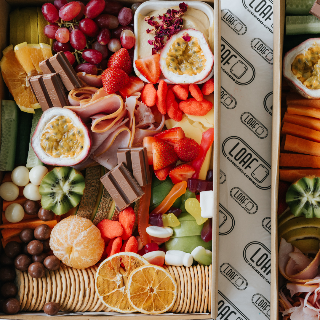 KIDS FRUIT, VEGGIE + CHEESE PLATTER