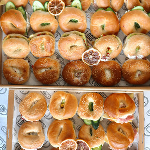 
                  
                    BREAKFAST MINI BAGEL PLATTER
                  
                