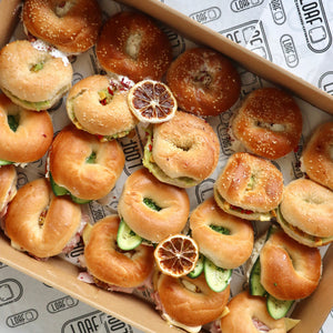 
                  
                    BREAKFAST MINI BAGEL PLATTER
                  
                